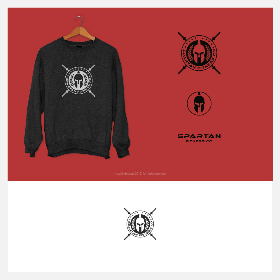 Logo Design by madeli for Spartan Fitness Co | Design #16466622