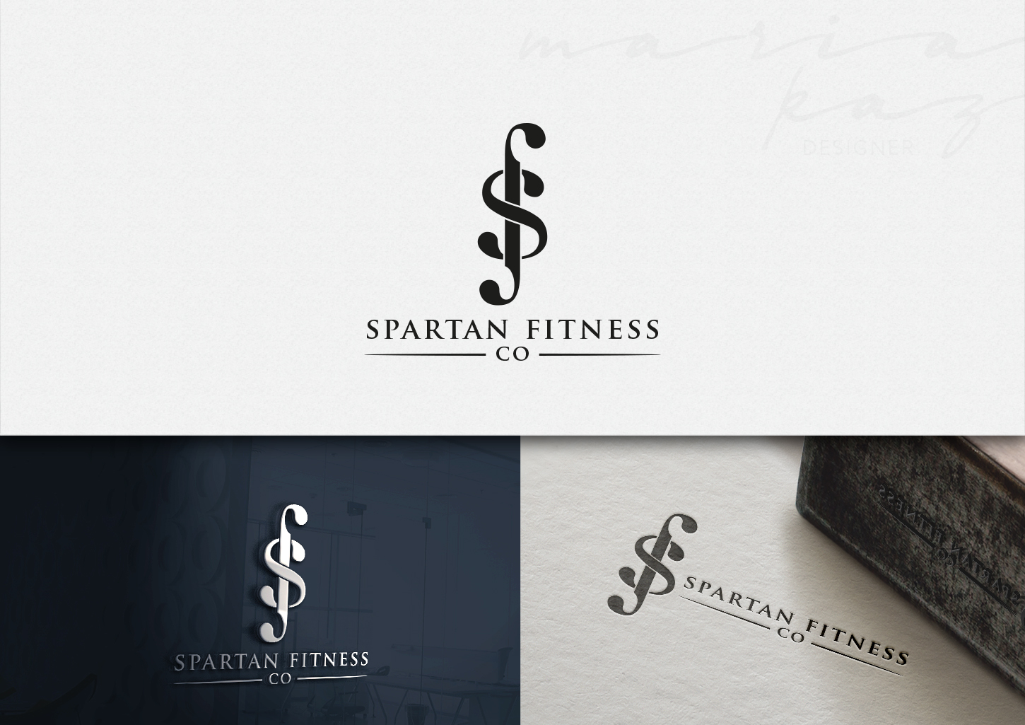Design de Logo par maria-kaz pour Spartan Fitness Co | Design #16486986