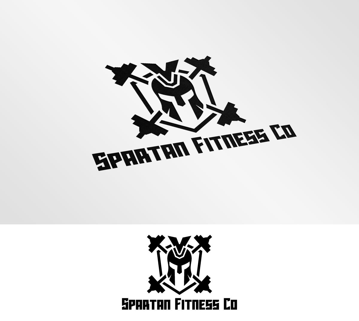 Logo Design by mr.stanche for Spartan Fitness Co | Design #16493552