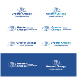 Logo Design by RFH for Greater Chicago Cichlid Association | Design: #16607485
