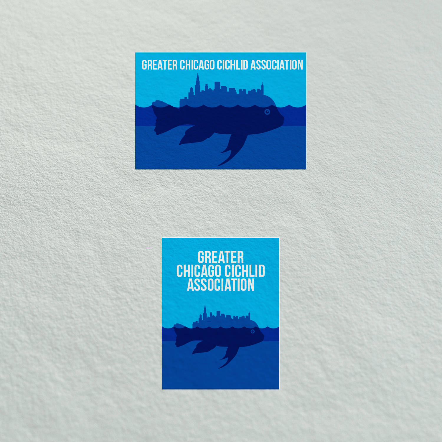Logo Design by Eko Pambudi for Greater Chicago Cichlid Association | Design #16497485