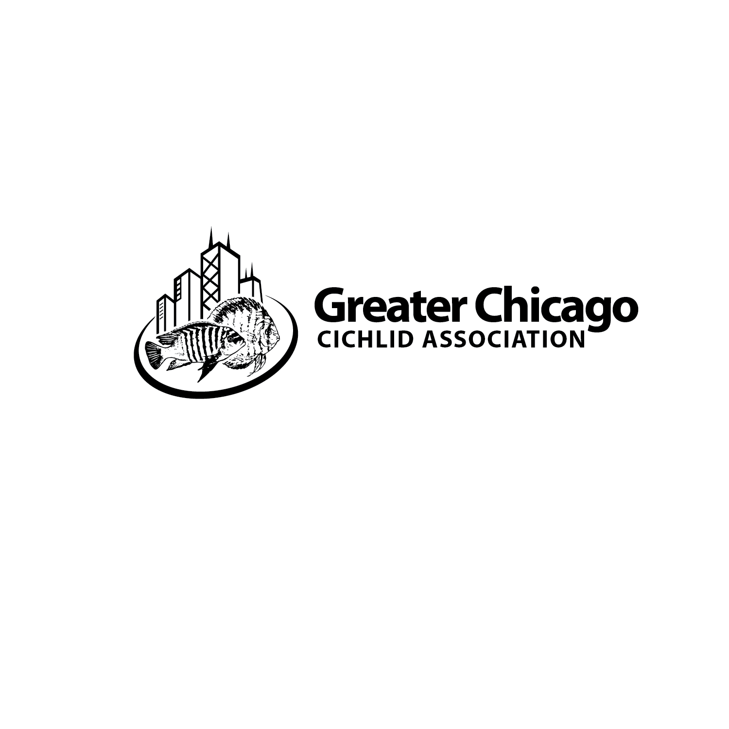 Logo Design by kinan3 for Greater Chicago Cichlid Association | Design #16634280