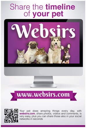 Advertisement for pet timeline | Advertisement Design by JCR