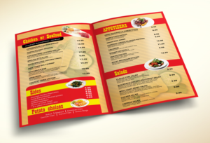 Design de Menu par Impressive Solutions pour uptown cafe/club d'est | Design : #16547210