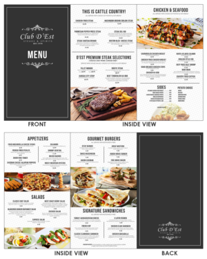 Menu Design by kimuel.malizon for uptown cafe/club d'est | Design: #16556164