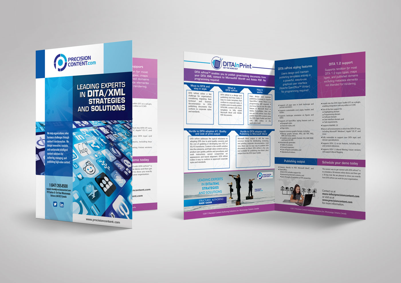 Flyer Design by Impressive Solutions for Precision Content Authoring Solutions | Design #16470055