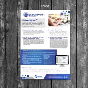 Flyer Design by creative.bugs for Precision Content Authoring Solutions | Design: #16465343