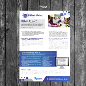 Flyer Design by creative.bugs for Precision Content Authoring Solutions | Design: #16465344