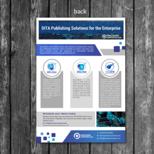 Flyer Design by creative.bugs for Precision Content Authoring Solutions | Design: #16465345