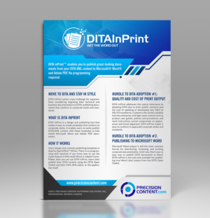 Technical Communications firm needs a new brochure | Flyer-Design von SAI DESIGNS