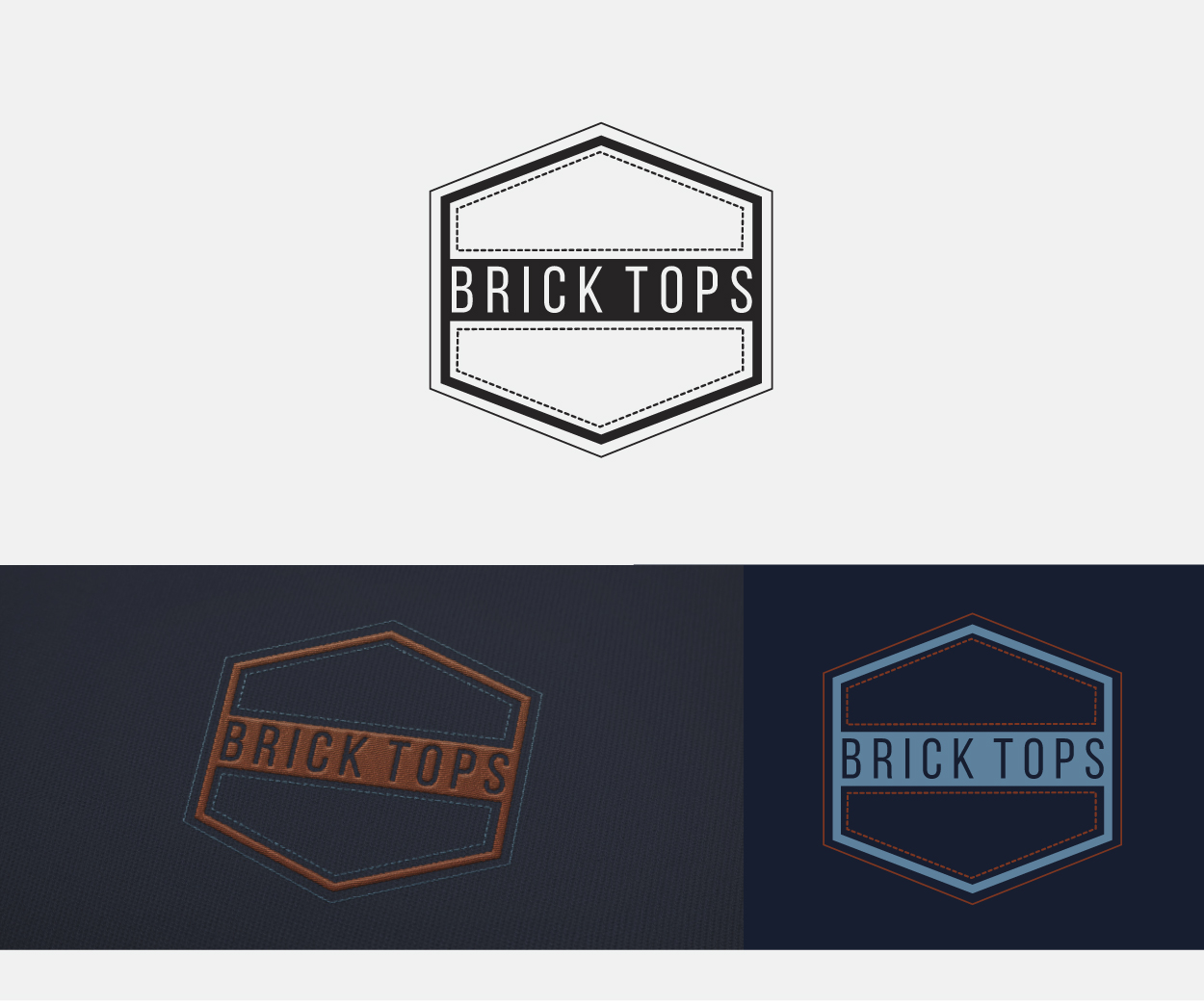 Logo Design by ALCD for Brick Tops | Design #16466801