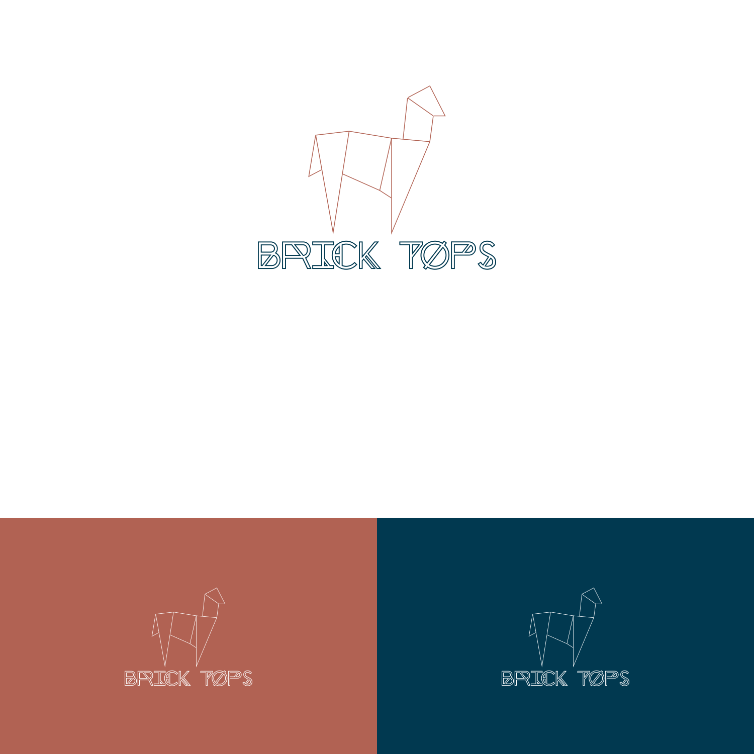 Logo-Design von DesignDUO für Brick Tops | Design #16520061