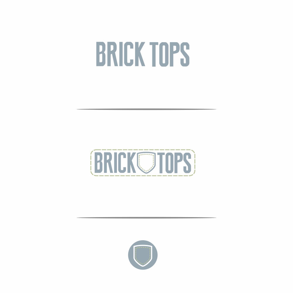 Logo Design by Basksh Designs for Brick Tops | Design #16459704