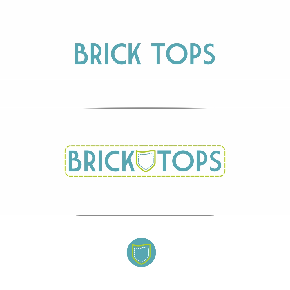 Logo Design by Basksh Designs for Brick Tops | Design #16467702