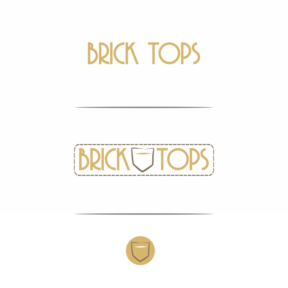 Logo Design by Basksh Designs for Brick Tops | Design #16467703