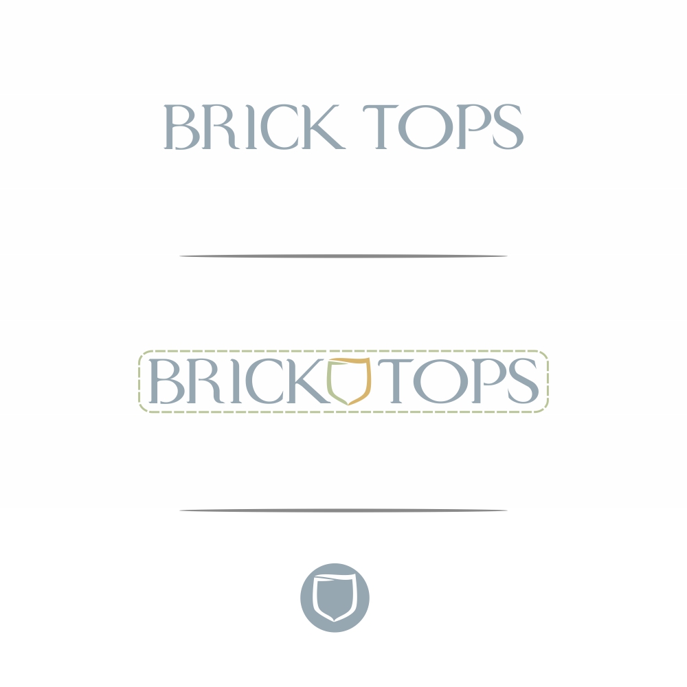 Logo Design by Basksh Designs for Brick Tops | Design #16467704