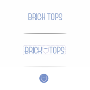 Logo-Design von Basksh Designs für Brick Tops | Design: #16467705