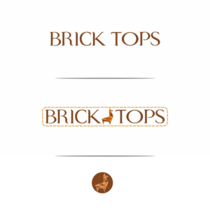 Logo-Design von Basksh Designs für Brick Tops | Design: #16478312