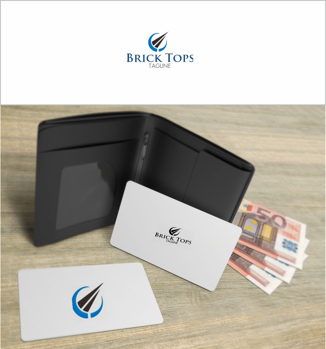 Logo Design by Behave 2 for Brick Tops | Design #16474228