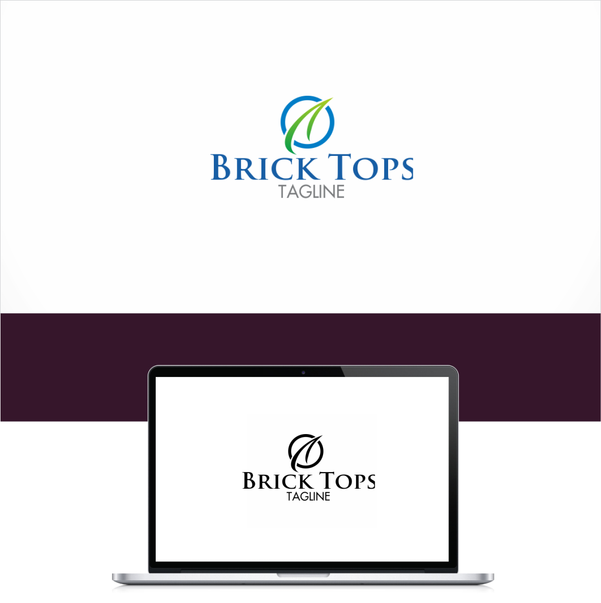 Logo Design by Behave 2 for Brick Tops | Design #16474229