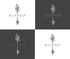 WILDWOOD / Wild Herbal Skin Care & Mystic Medicine | Diseño de Logo por ALCD