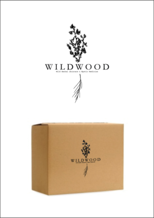 WILDWOOD / Wild Herbal Skin Care & Mystic Medicine | Diseño de Logo por Treelly