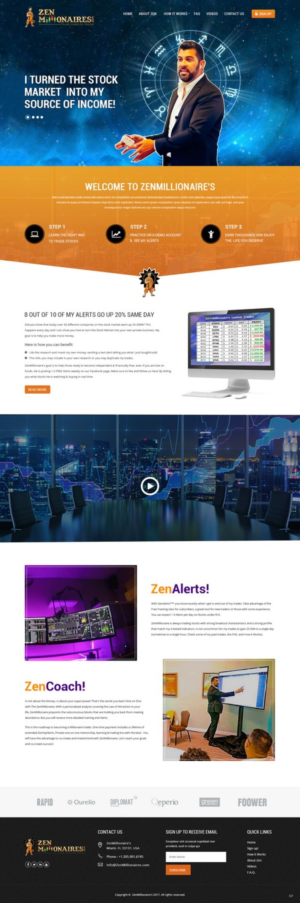 Web Design by pb for this project | Design: #16461791