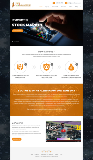 Web Design by pb for this project | Design: #16461794