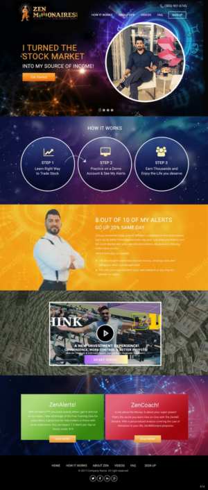 Web Design by pb for this project | Design: #16461798