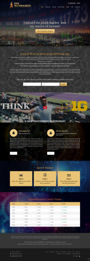 Web Design by pb for this project | Design: #16461799