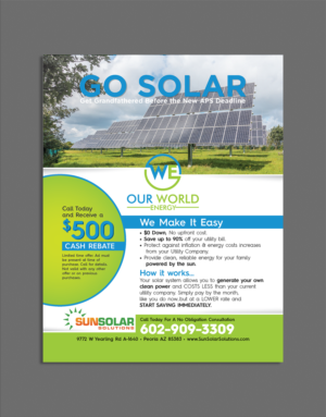 Flyer Design by designgreen for this project | Design: #16457652