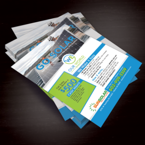 Solar Advertising Flier to generate Biz  | Flyer-Design von designgreen