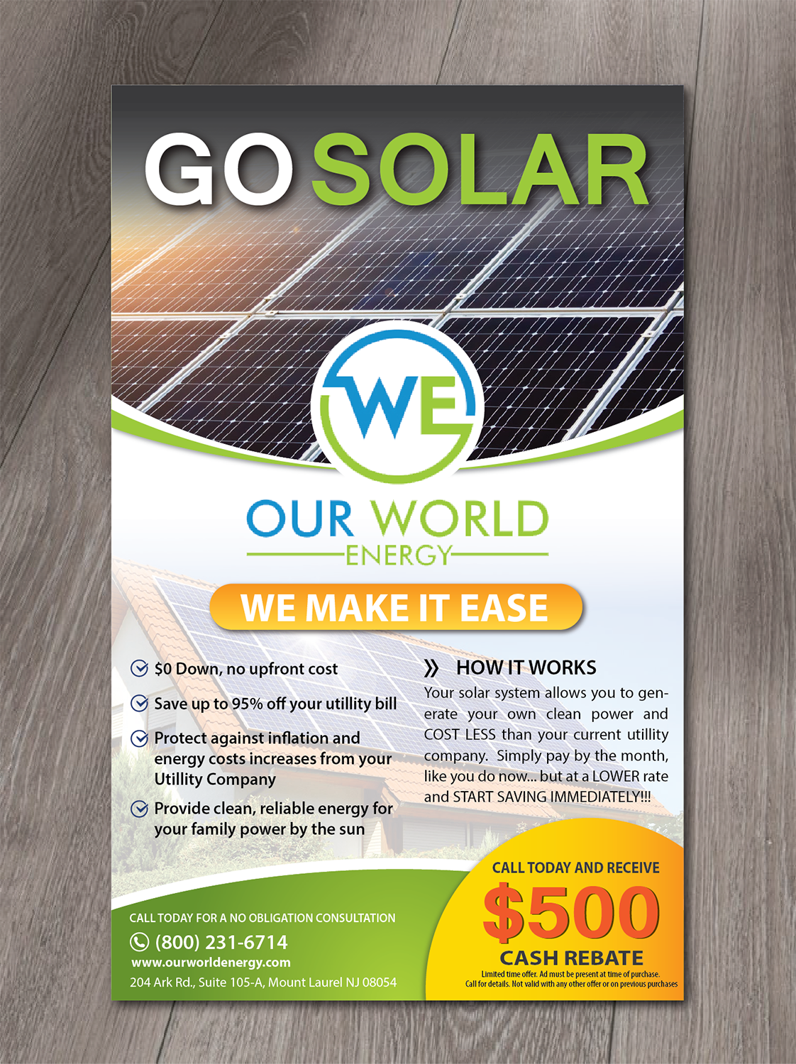 Flyer Design by alex989 for this project | Design #16664528