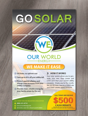 Flyer Design by alex989 for this project | Design: #16664529