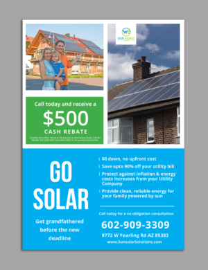 Flyer Design by AbyJohns for this project | Design: #16497370