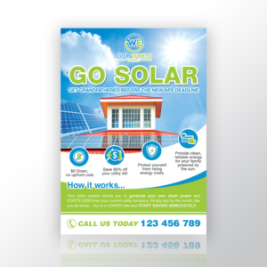 Flyer Design by - SWING - for this project | Design #16497350