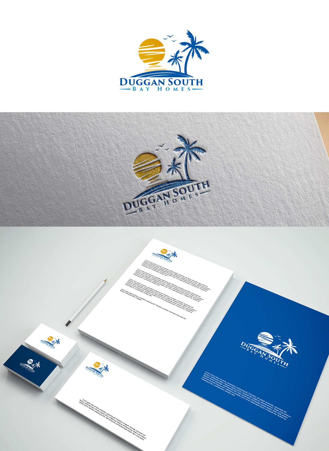 Logo Design by pixelgrapix for Duggan South Bay Homes | Design #16465699