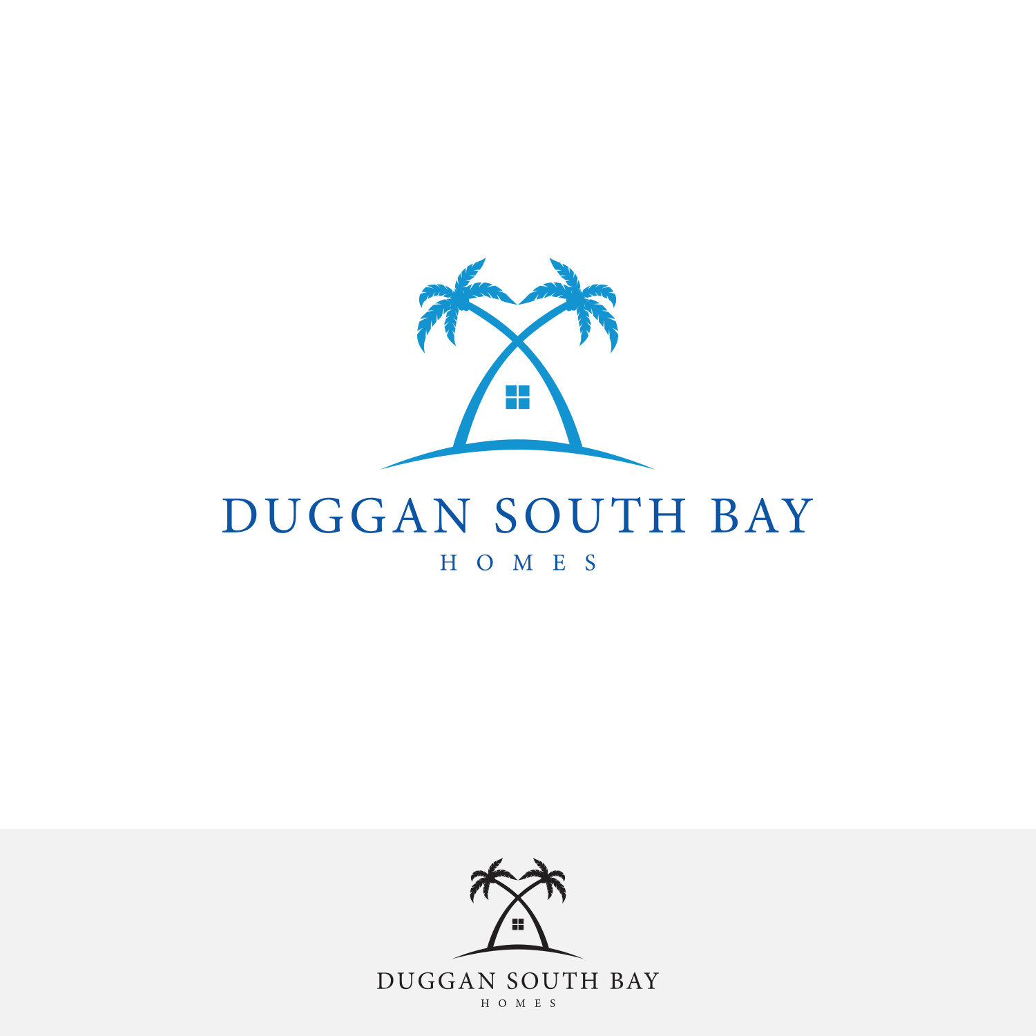 Logo Design by Paperfox Designs for Duggan South Bay Homes | Design #16512822