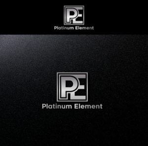 Platinum Element       and          PE | Logo Design by mr.stanche