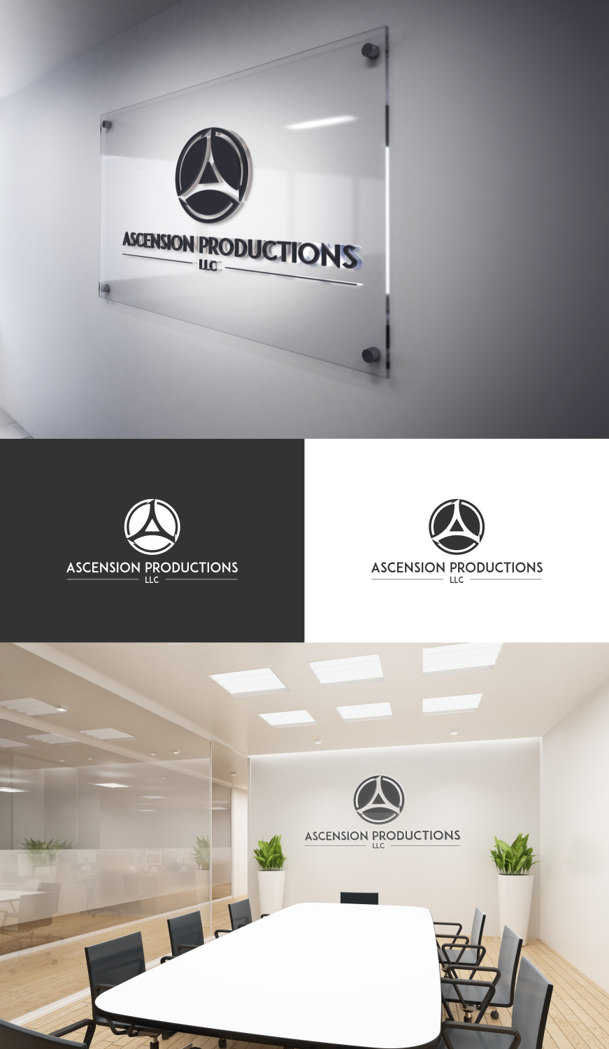Logo Design by Yoyo' Desart for Ascension Productions LLC | Design: #16472276