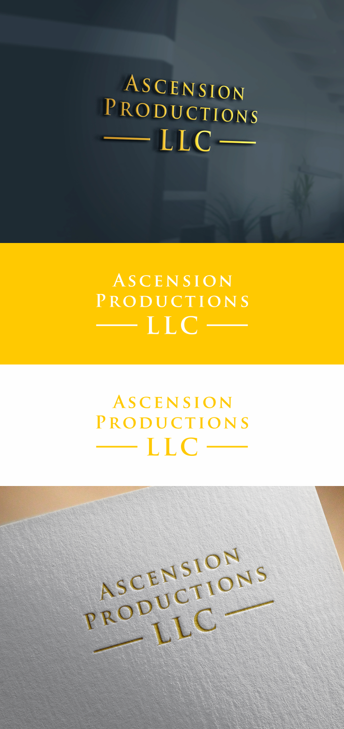 Logo Design by aqilazhifara for Ascension Productions LLC | Design #16477411
