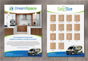 Brochure Design by alex989 for DreamSpace Interiors Corp. | Design: #16469638