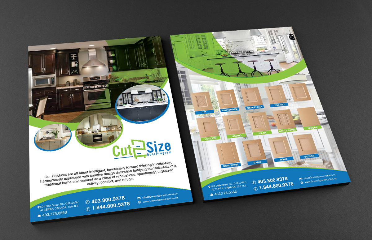 Brochure Design by Deziners Zone for DreamSpace Interiors Corp. | Design #16469895