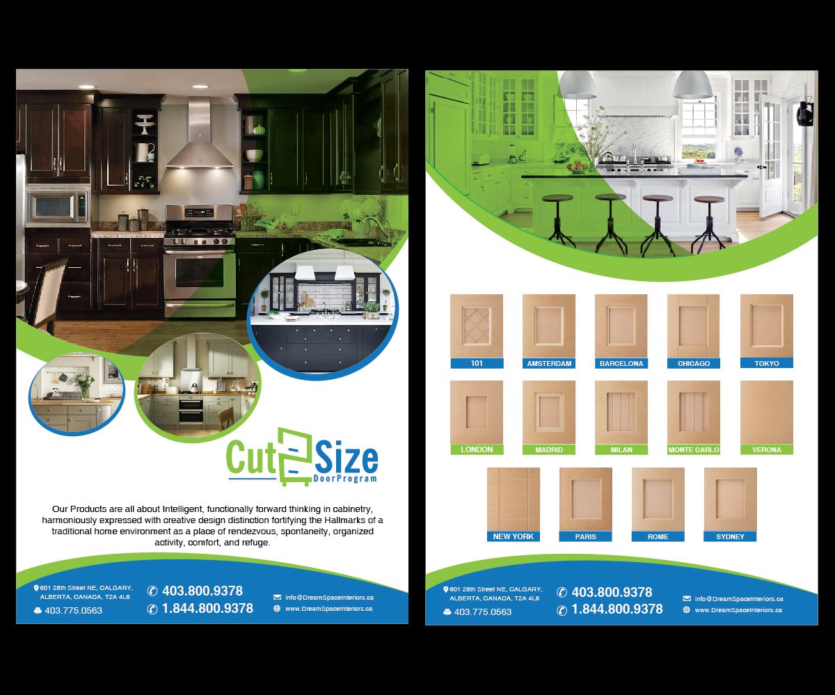 Brochure Design by Deziners Zone for DreamSpace Interiors Corp. | Design #16469896