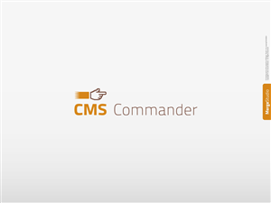 CMS Commander | Logo Design by MergeStudio