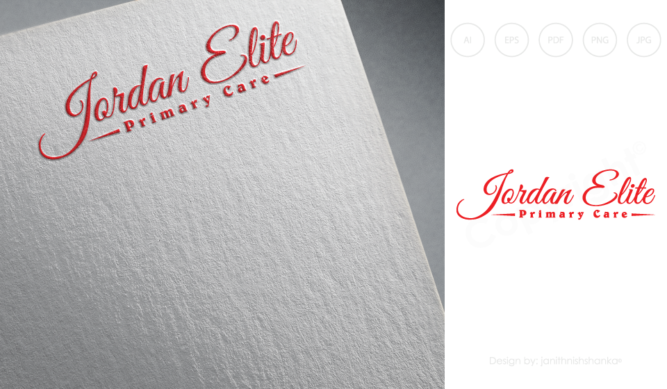 Logo Design by Janith N. for Jordan Elite Primary Care | Design #16465857