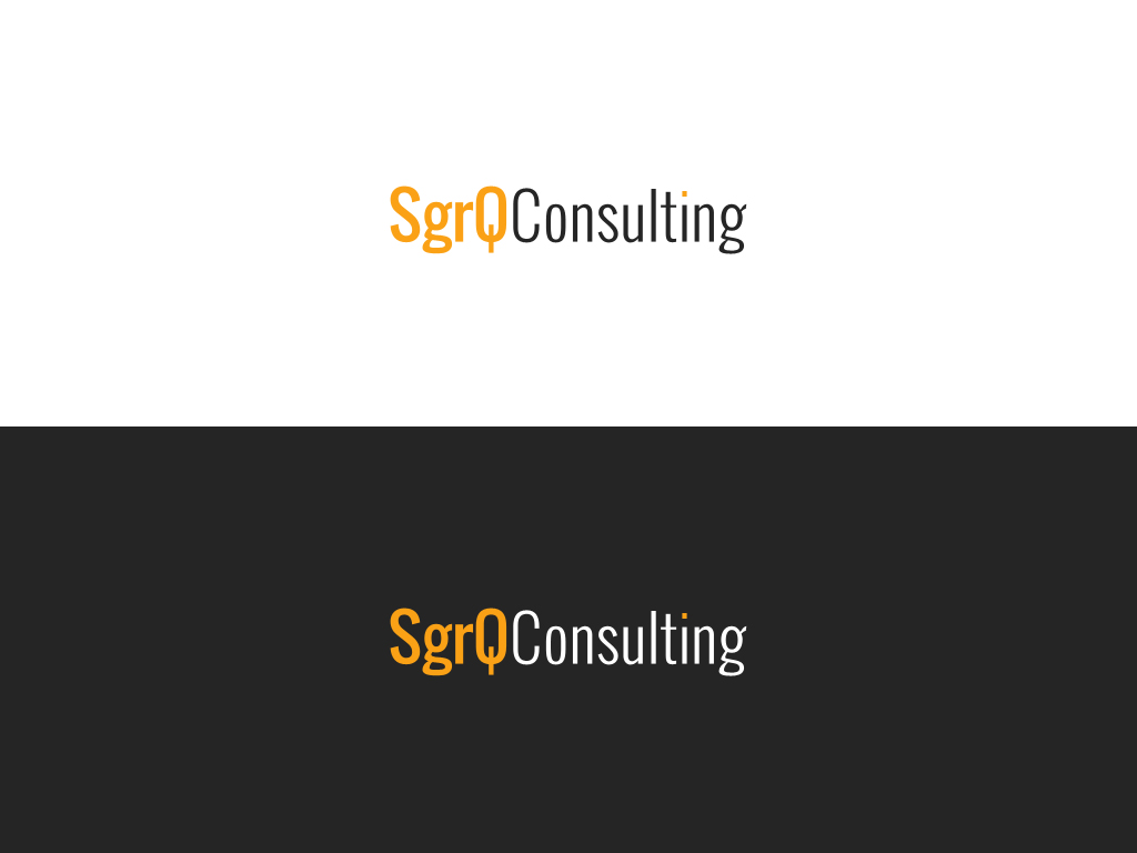 Logo-Design von JohnM. für SgrQ Consulting AB | Design #16466115