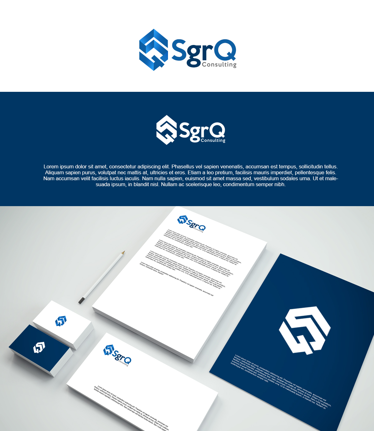 Diseño de Logo por pixelgrapix para SgrQ Consulting AB | Diseño #16465167