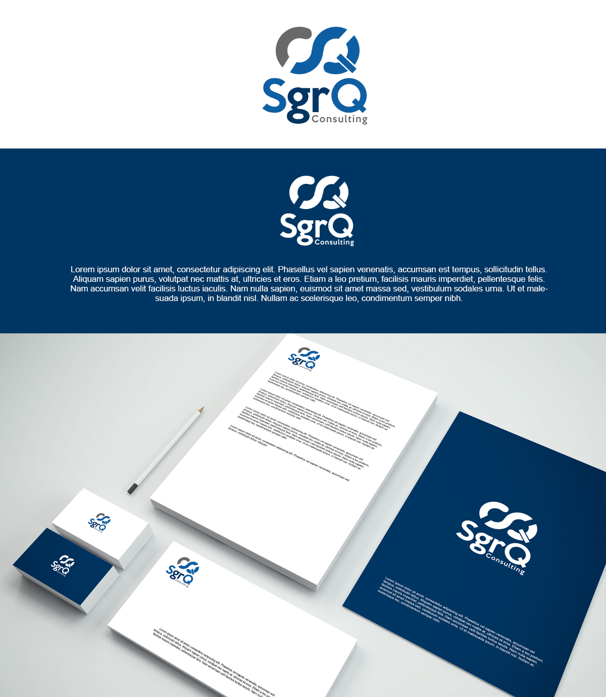 Diseño de Logo por pixelgrapix para SgrQ Consulting AB | Diseño #16465168