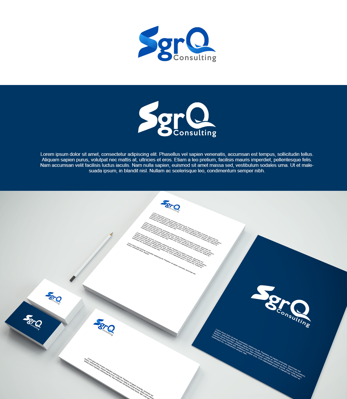 Diseño de Logo por pixelgrapix para SgrQ Consulting AB | Diseño #16465169